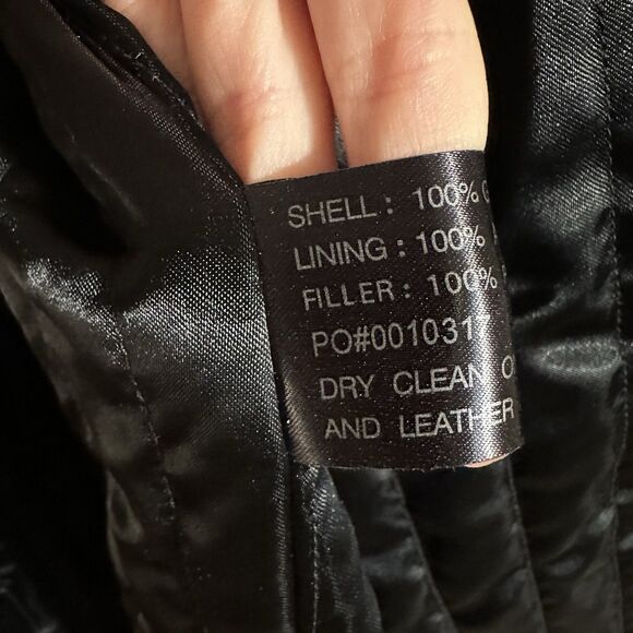 Michael Hoban Men’s XXL NORTH BEACH LEATHER Coat Overcoat Goth Rock 80s - Picture 10 of 16